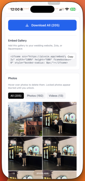 Download everything or embed the gallery